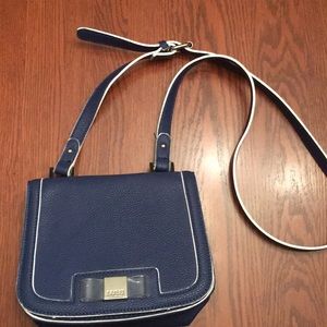 Lulu Guinness- Royal Blue Crossbody Bag